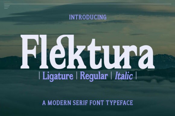 Flektura Font - Featured Image