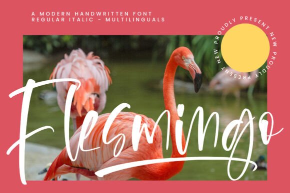 Flesmingo Font - Featured Image