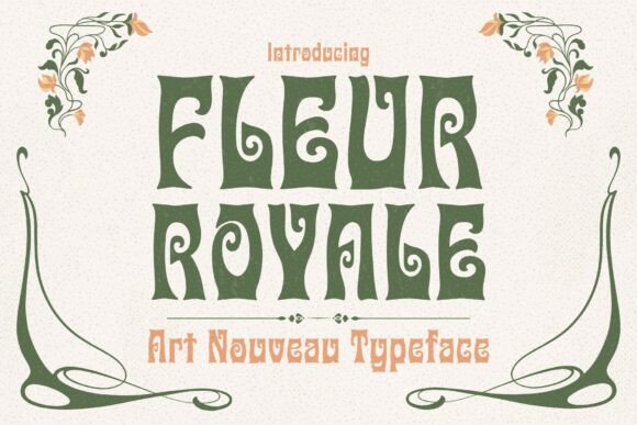 Fleur Royale Font - Featured Image