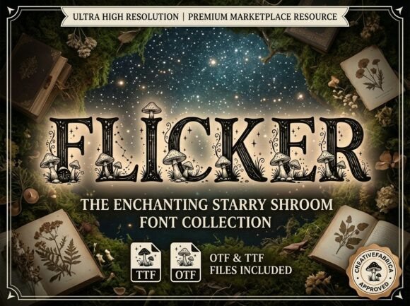 Flicker Font - Featured Image