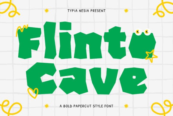 Flinto Cave Font - Featured Image