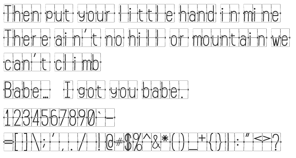 Flip Clock: White Font - Featured Image