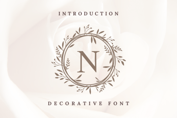 Flora Circle Monogram Font - Featured Image