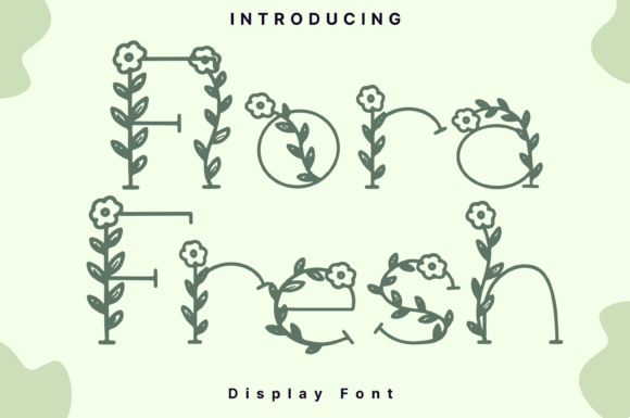Flora Fresh Font - Featured Image