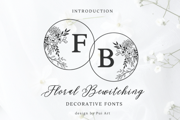 Floral Bewitching Font - Featured Image