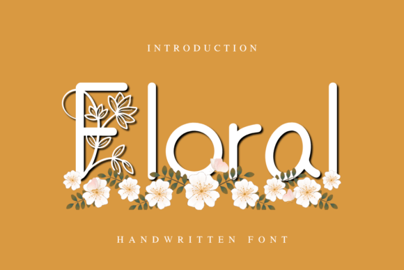 Floral Font - Featured Image
