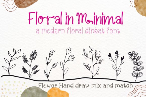 Floral in Minimal Font - Featured Image