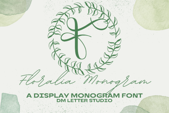 Floralia Monogram Font - Featured Image
