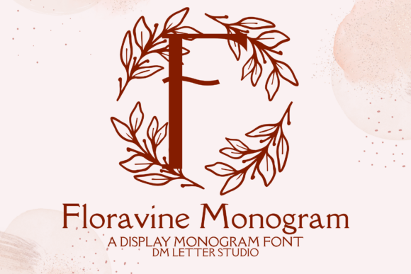 Floravine Monogram Font - Featured Image