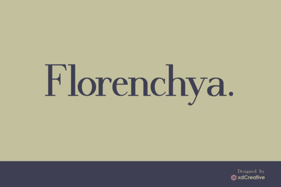 Florenchya Font - Featured Image