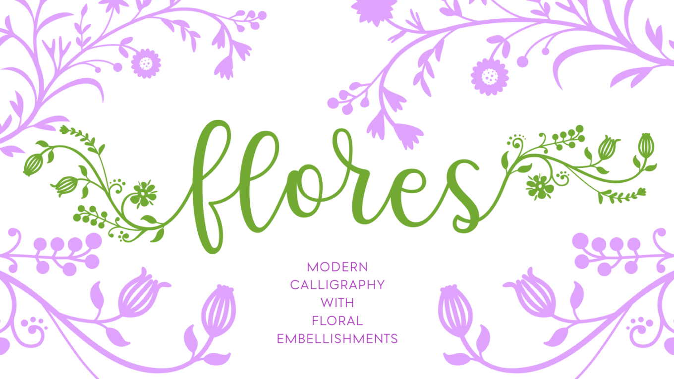 Flores Font - Featured Image