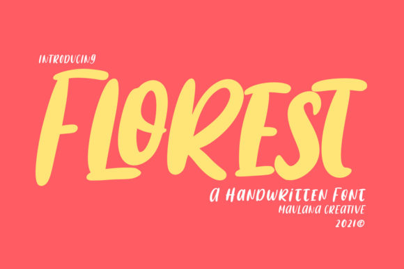 Florest Font - Featured Image