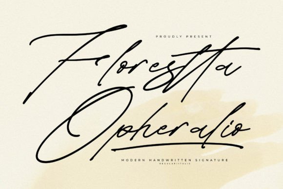 Florestta Opheralio Font - Featured Image