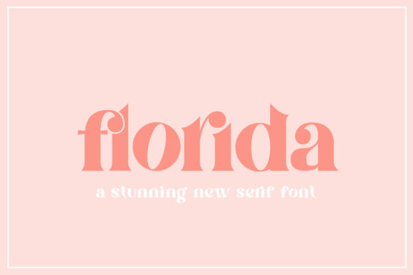 Florida Font - Featured Image