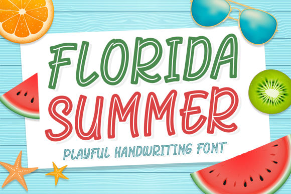 Florida Summer Font - Featured Image