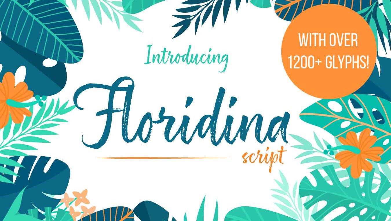 Floridina Font - Featured Image