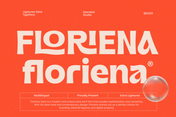 Floriena Font - Featured Image