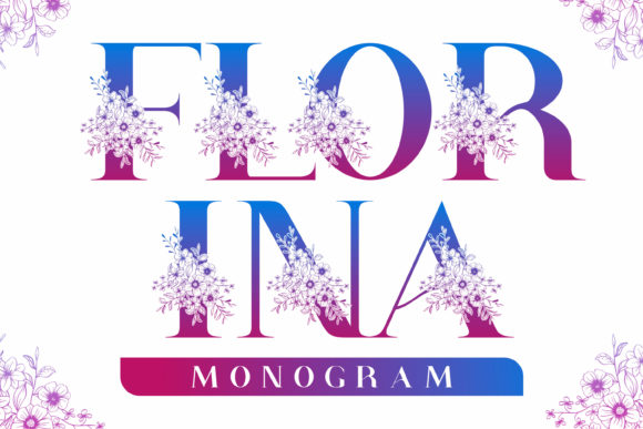Florina Monogram Font - Featured Image
