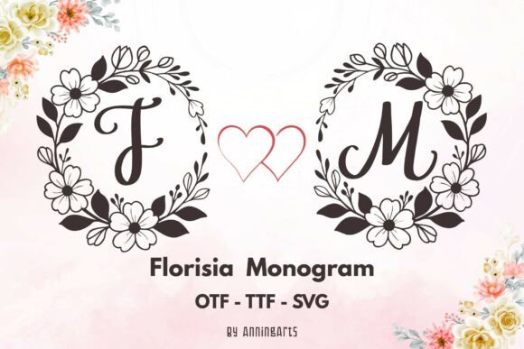 Florisia Monogram Font - Featured Image