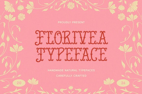 Florivea Typeface Font - Featured Image