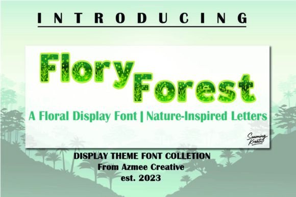 Flory Forest Font - Featured Image