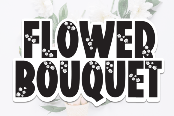 Flower Bouquet Font - Featured Image