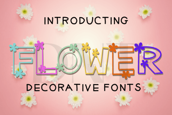 Flower Font - Featured Image
