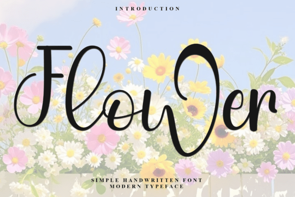 Flower Font - Featured Image