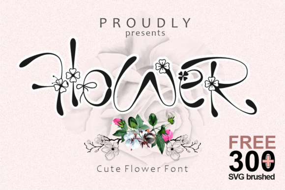 Flower Font - Featured Image