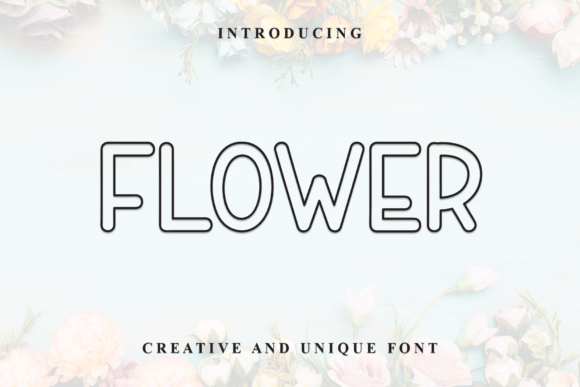 Flower Font - Featured Image