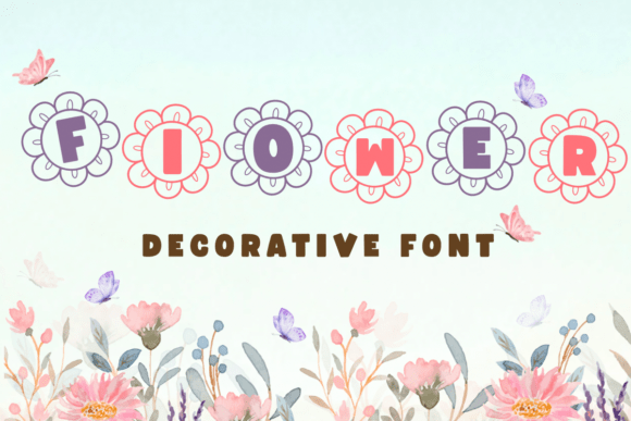 Flower Font - Featured Image