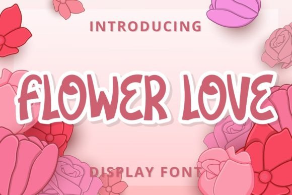 Flower Love Font - Featured Image