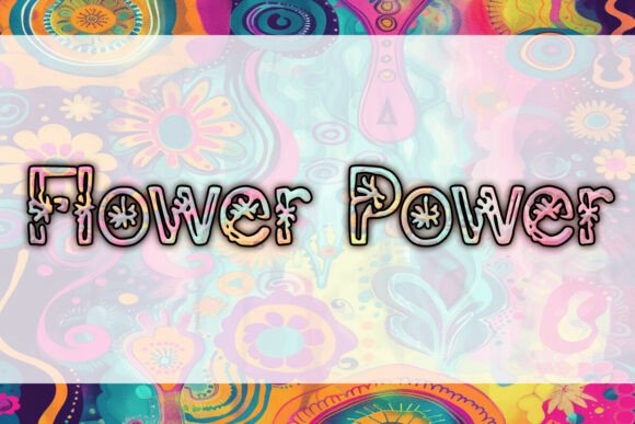 Flower Power Font - Featured Image