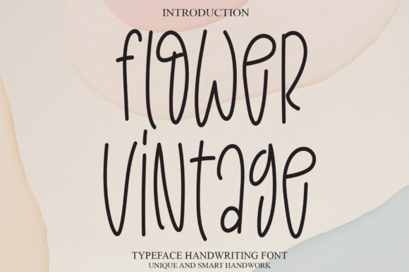 Flower Vintage Font - Featured Image