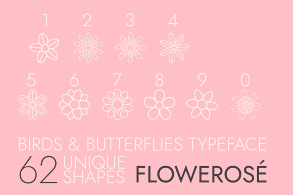 Flowerose Font - Featured Image