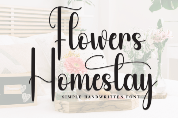 Flowers Homestay Font - Featured Image