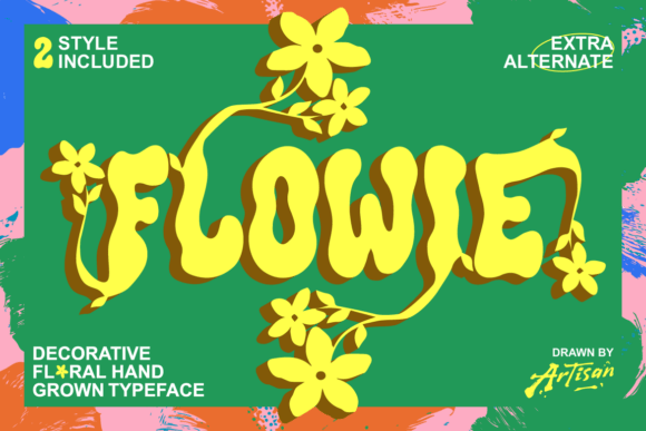 Flowie Font - Featured Image