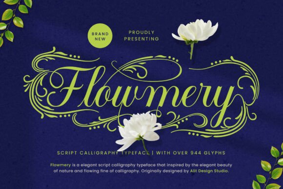 Flowmery Font - Featured Image