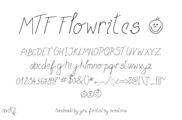 Flowrites Font - Featured Image