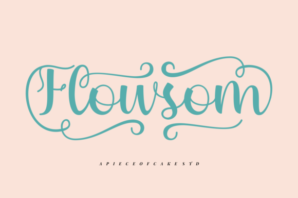 Flowsom Font - Featured Image