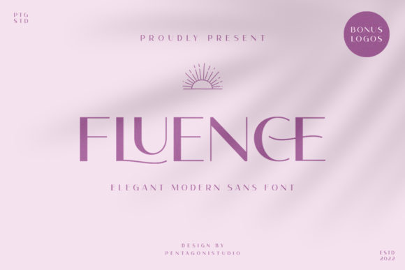 Fluence Font - Featured Image