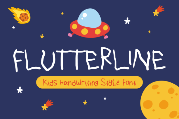 Flutter Line Font - Featured Image