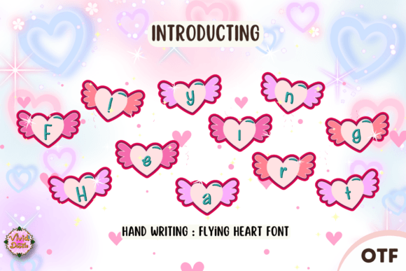 Flyingheart Font - Featured Image