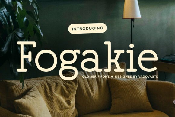 Fogakie Font - Featured Image