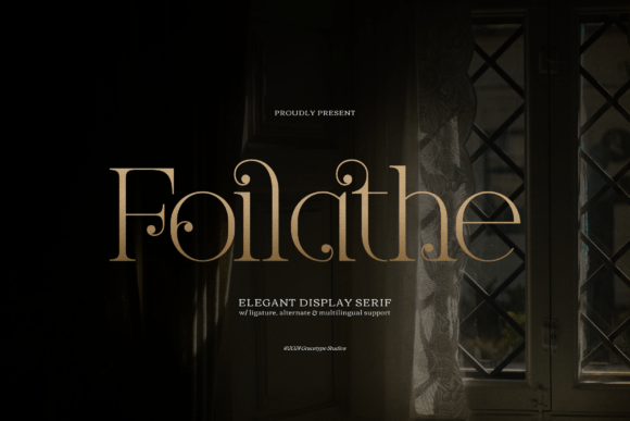 Foilathe Font - Featured Image