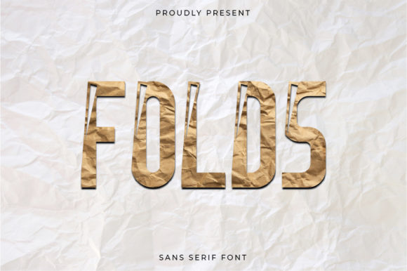 Folds Font - Featured Image