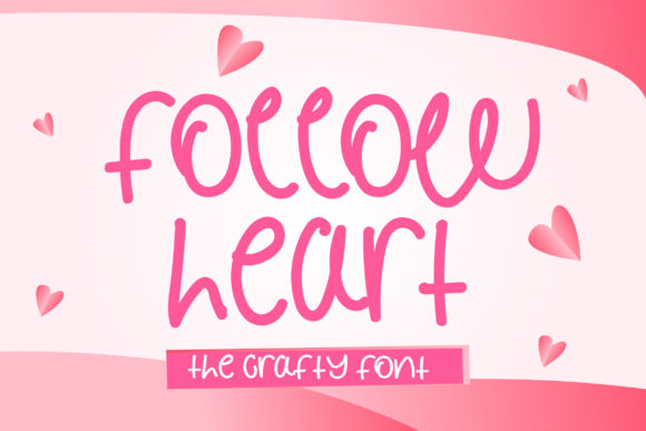 Follow Heart Font - Featured Image