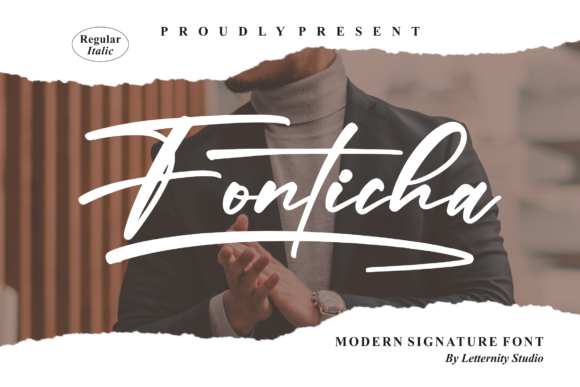 Fonticha Font - Featured Image