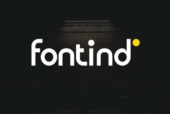 Fontind Regular Font - Featured Image