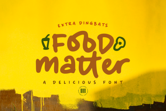 Food Matter Font - Featured Image